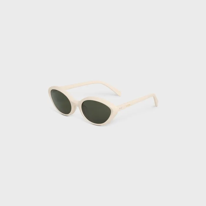 Celine Sunglasses Cat Eye S264 Sunglasses In Acetate 8211 Ivory 8211 Women