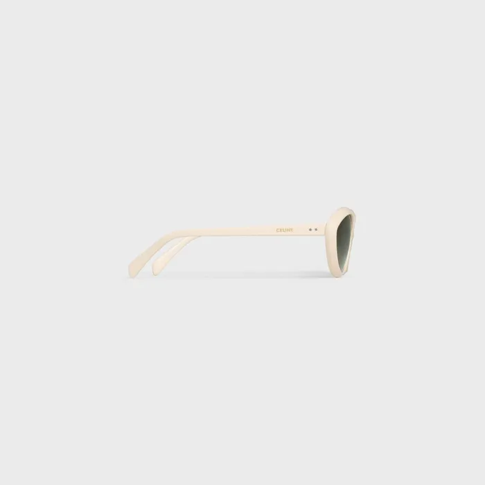 Celine Sunglasses Cat Eye S264 Sunglasses In Acetate 8211 Ivory 8211 Women