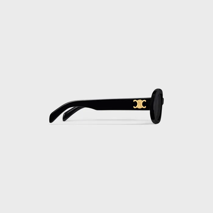 Celine Sunglasses Triomphe 01 Sunglasses In Acetate 8211 Black 8211 Women