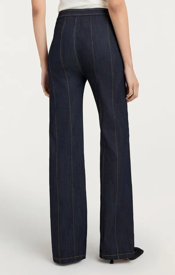 Chaya Pant Indigo Women Bottoms Cinq Sept