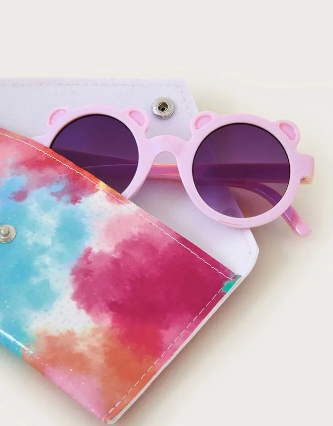 Children Baby Bear Sunglasses With Case Monsoon Hats and Sunglasses