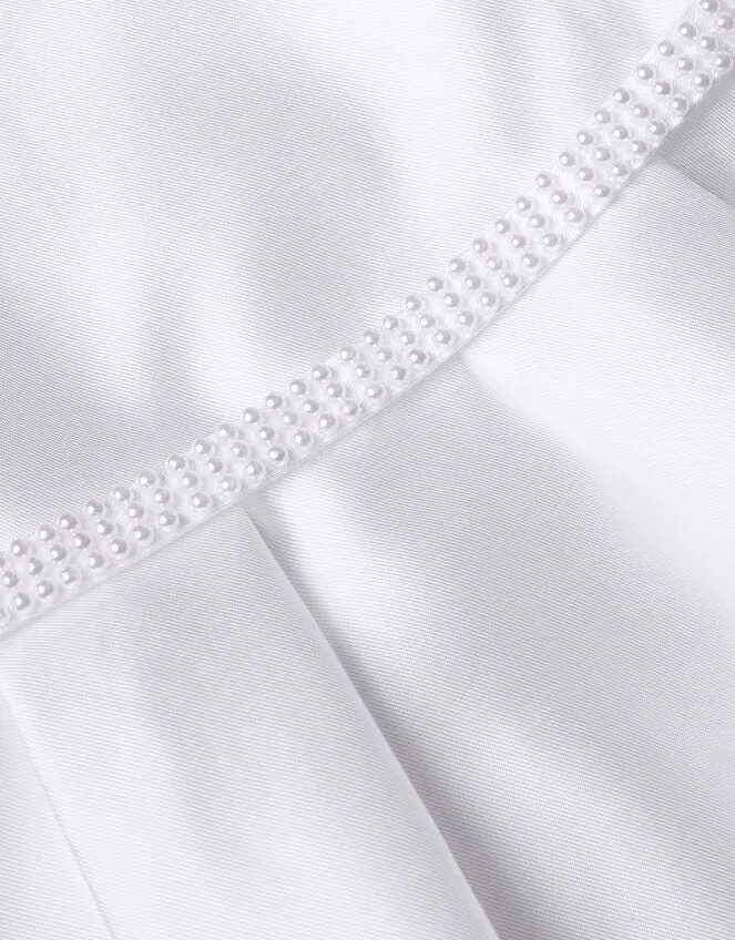 Children Henriette Pearl Belt Duchess Dress Ivory Monsoon Dresses