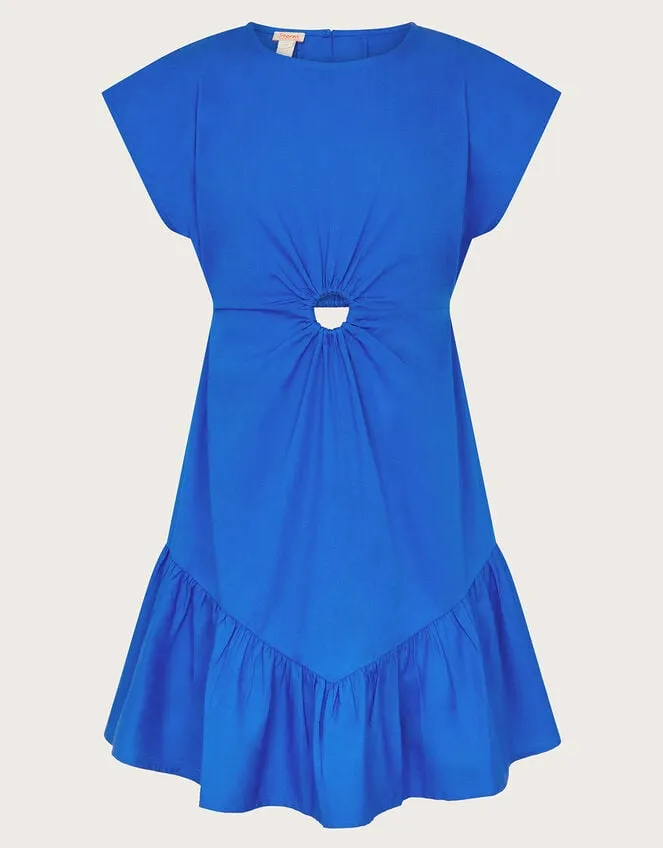 Children ORing CutOut Dress Blue Monsoon Dresses