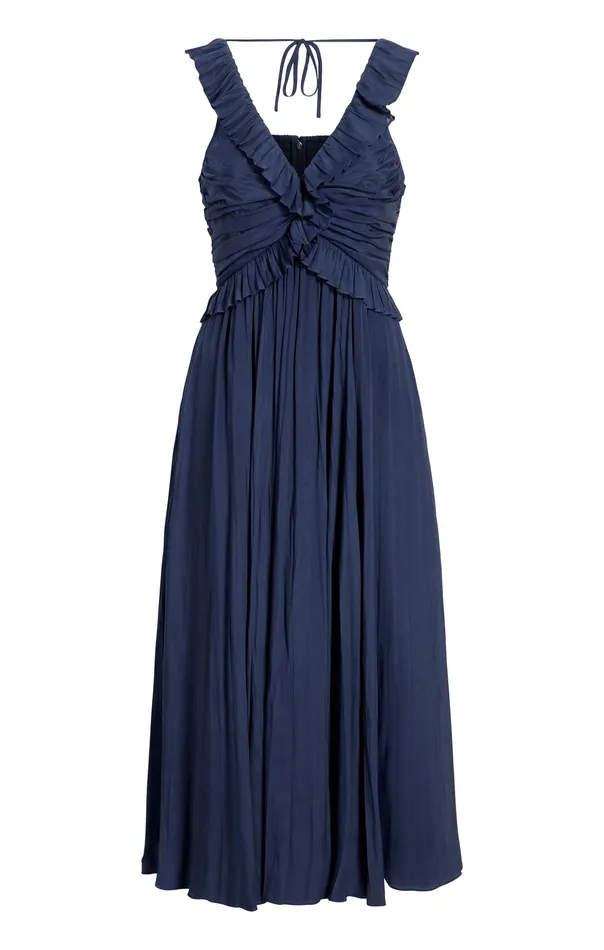 Cinq Sept Calloway Dress Navy Women Dresses