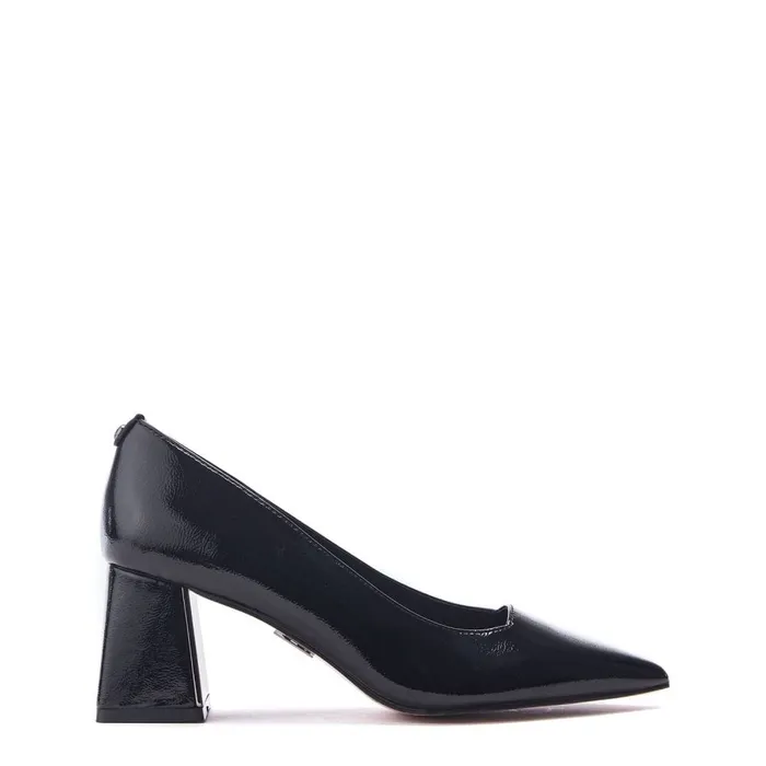 Court Shoes Women Moda In Pelle Gaela Black Patent