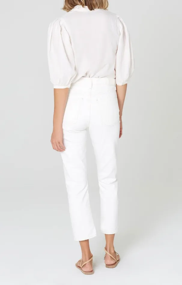 Cropped Women Citizens Of Humanity Charlotte Crop High Rise Straight Fit In Heirloom Heirloom