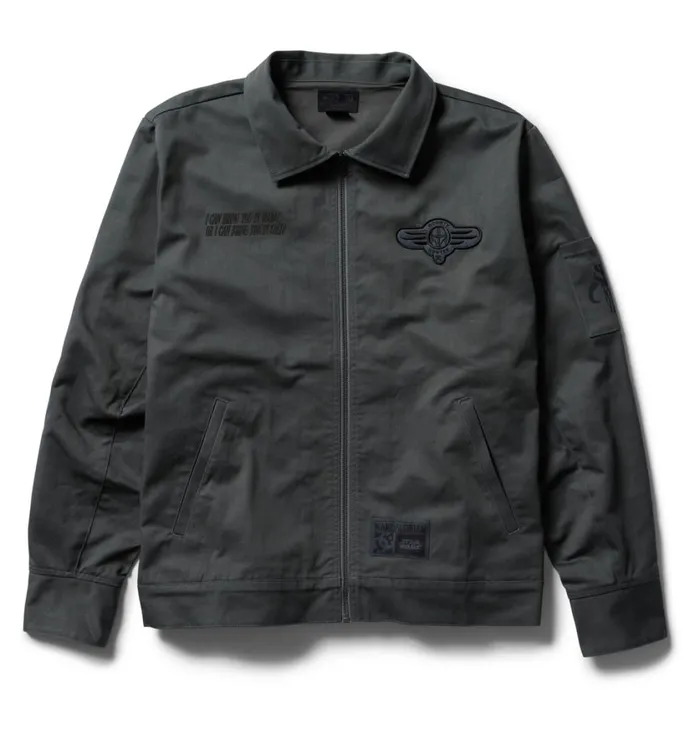DC Shoes Jackets Men Star Wars DC Mando Bounty Hunter Workwear Jacket Dark Shadow