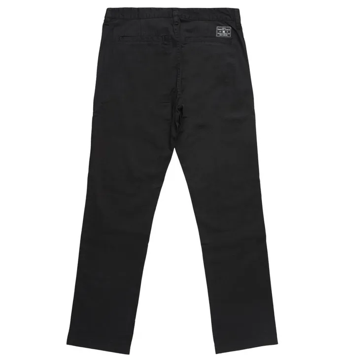 DC Shoes Pants Men Worker Chino Pants Black