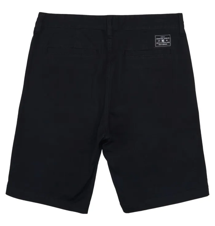 DC Shoes Shorts Men Worker Relaxed Chino Shorts Black