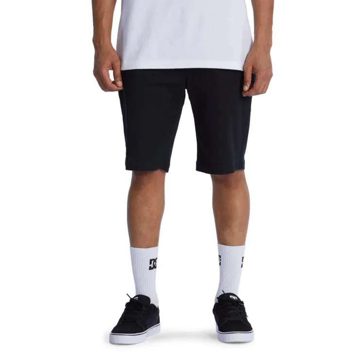 DC Shoes Shorts Men Worker Relaxed Chino Shorts Black