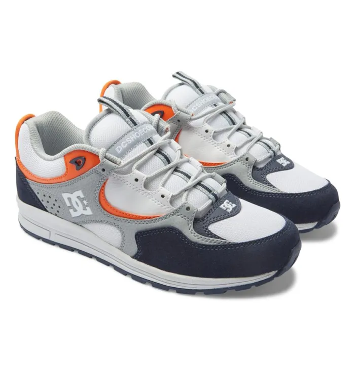 DC Shoes Skate Men Kalis Lite Skate Shoes Navy Orange