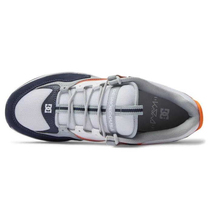 DC Shoes Skate Men Kalis Lite Skate Shoes Navy Orange