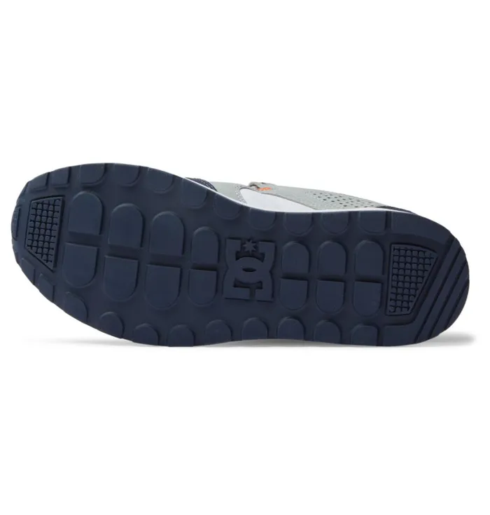 DC Shoes Skate Men Kalis Lite Skate Shoes Navy Orange