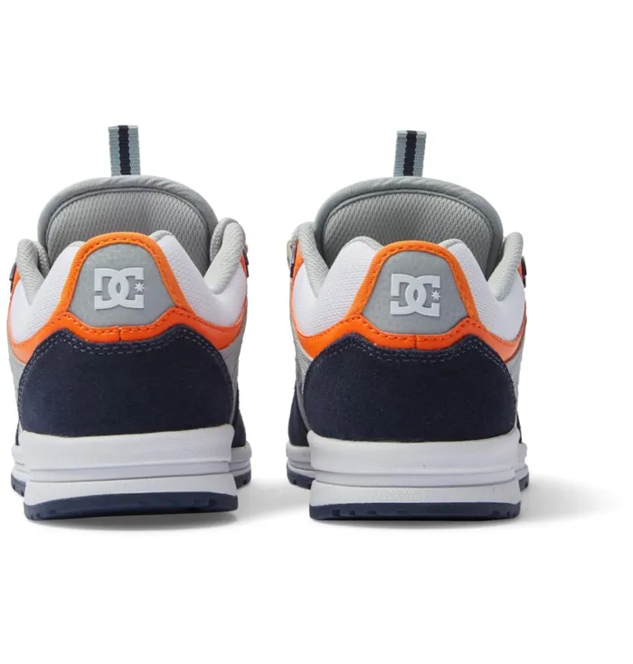 DC Shoes Skate Men Kalis Lite Skate Shoes Navy Orange