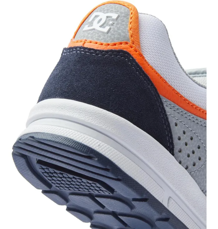 DC Shoes Skate Men Kalis Lite Skate Shoes Navy Orange