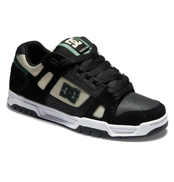 DC Shoes Sneakers Men Stag Shoes Tangreen
