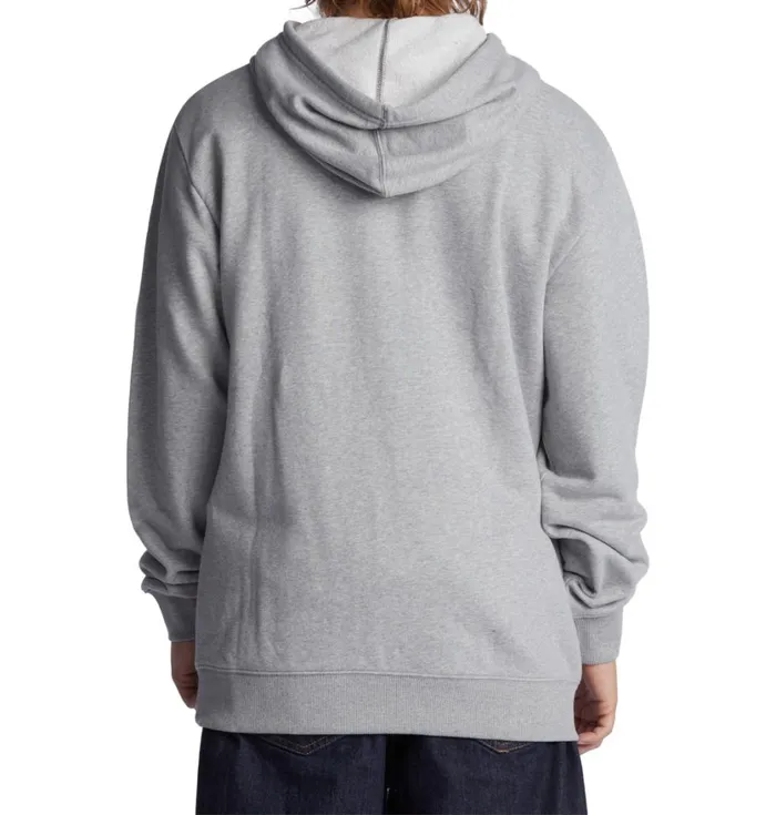 DC Shoes Sweatshirts and Hoodies Men DC Star ZipUp Hoodie Heather Grey