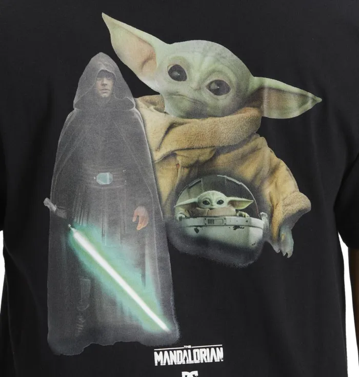 DC Shoes TShirts Men Star Wars DC Luke Glamour Shot TShirt Black