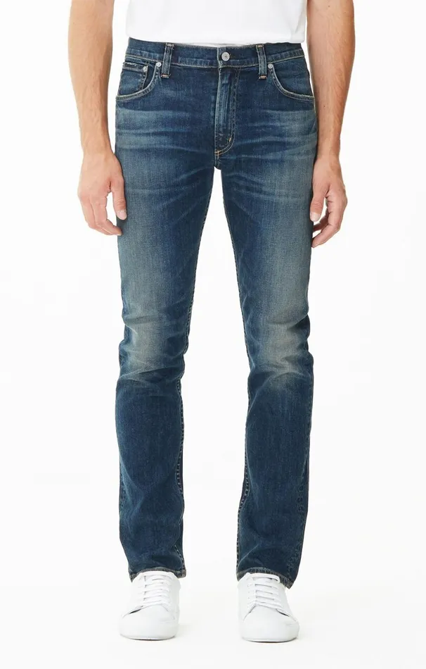Denim Mens Citizens Of Humanity Bowery Standard Slim Fit In Argo Argo