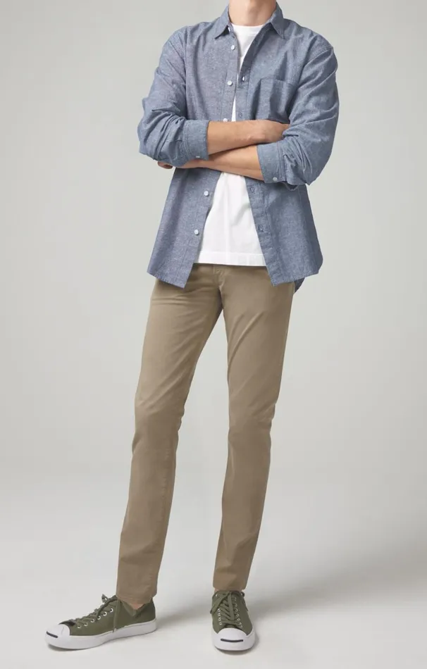 Denim Mens Citizens Of Humanity Bowery Standard Slim Fit Print Sateen In Rodeo Rodeo