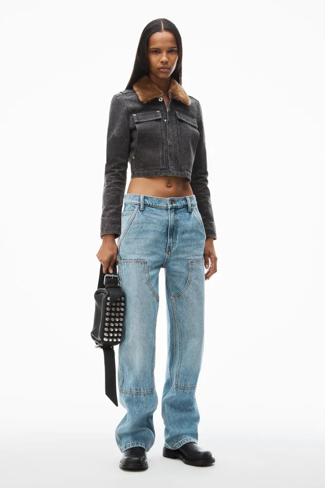 Denim Women Alexander Wang Ez Slouch Carpenter Jeans