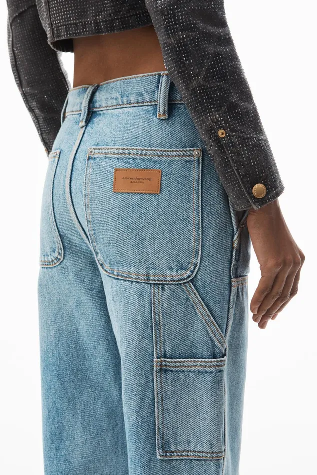 Denim Women Alexander Wang Ez Slouch Carpenter Jeans