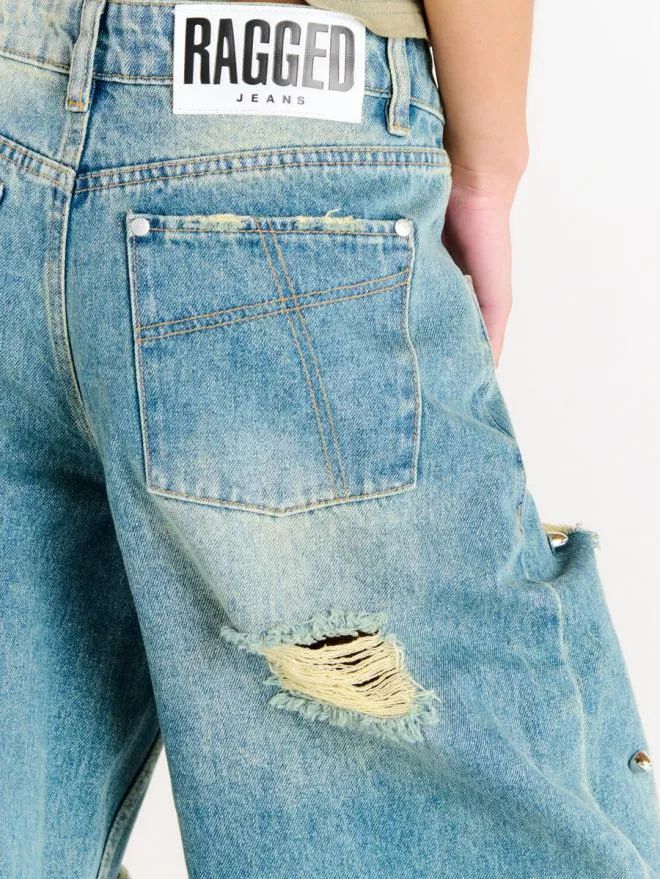 Dirty Wash Distressed Release Jean Women The Ragged Priest Jeans
