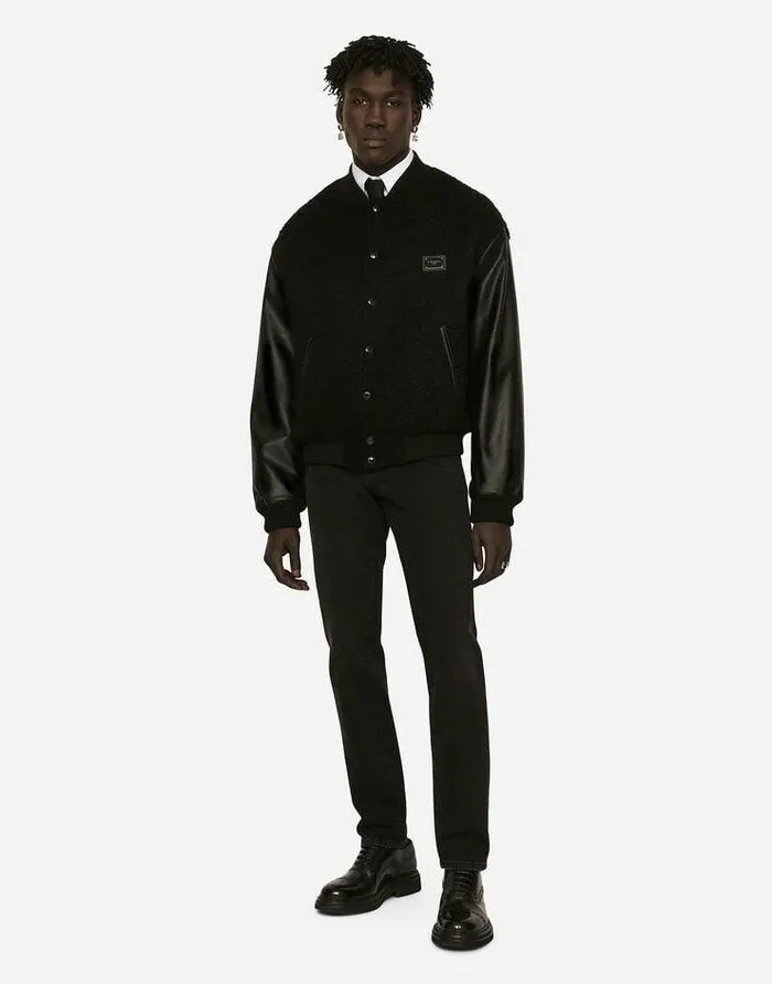 Dolce and Gabbana Denim Men Slim Fit Stretch Denim Jeans With Subtle Abrasions Multicolor