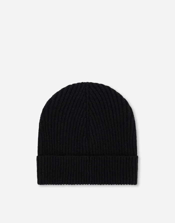 Dolce and Gabbana Hats And Gloves Men Cashmere And Wool Hat With Branded Tag Blue Dolce and Gabbana Hats And Gloves Men Cashmere And Wool Hat With Branded Tag Blue