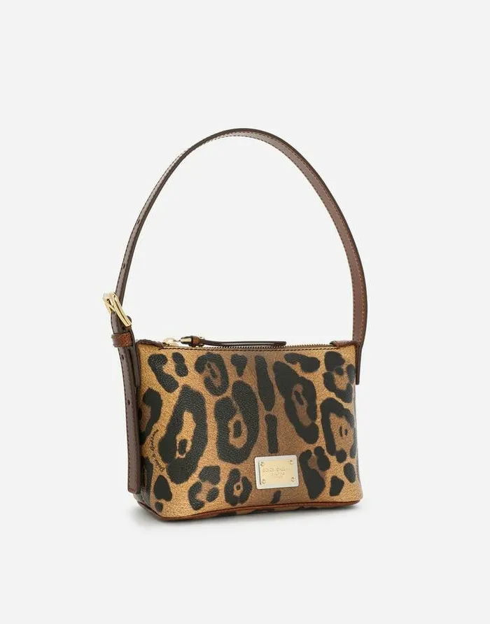 Dolce and Gabbana Shoulder And Crossbody Bags Women Leopardprint Crespo DG Shoulder Bag Multicolor Dolce and Gabbana Shoulder And Crossbody Bags Women Leopardprint Crespo DG Shoulder Bag Multicolor