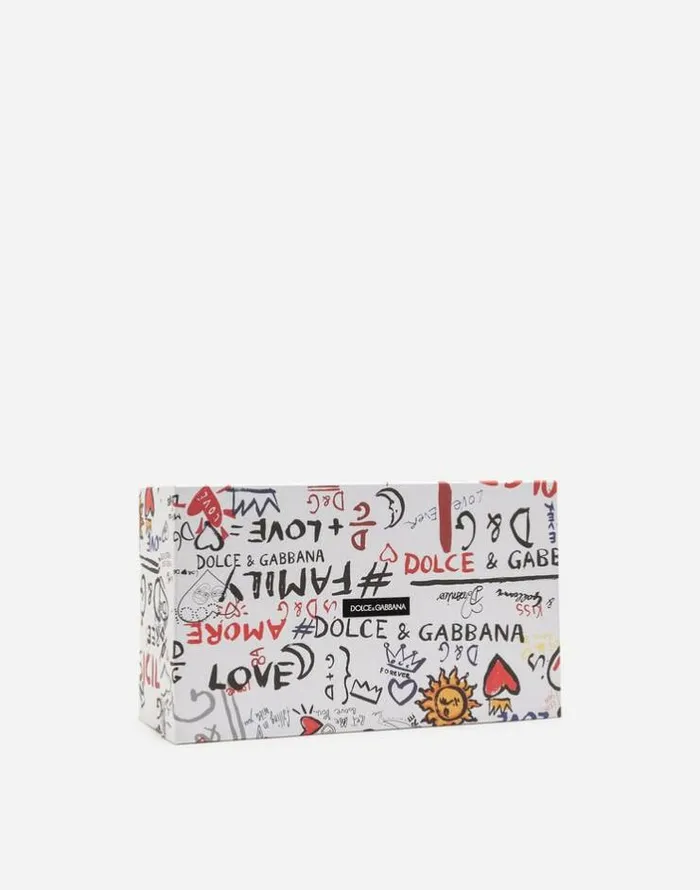 Dolce and Gabbana Sneakers Women Calfskin Nappa Portofino Sneakers With Lettering Blackgold Dolce and Gabbana Sneakers Women Calfskin Nappa Portofino Sneakers With Lettering Blackgold