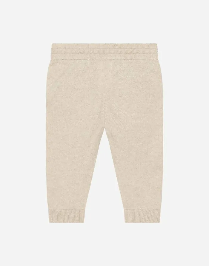 Dolce and Gabbana Trousers And Shorts Children Cashmere Jogging Pants With DG Logo Multicolor