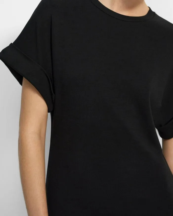 Dresses Jumpsuits Women Theory Dolman Sleeve Dress In Lyocell Jersey Black Dresses Jumpsuits Women Theory Dolman Sleeve Dress In Lyocell Jersey Black