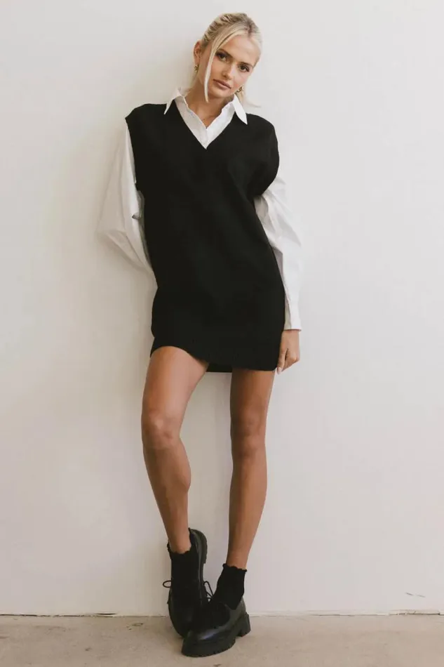 Dresses Women Bohme Dottie Mini Dress In Black Black