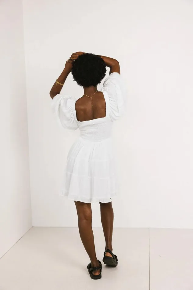 Dresses Women Bohme Little Runaway Mini Dress In White 8211 FINAL SALE White