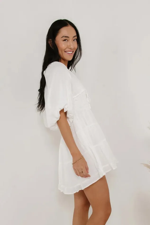 Dresses Women Bohme Little Runaway Mini Dress In White 8211 FINAL SALE White