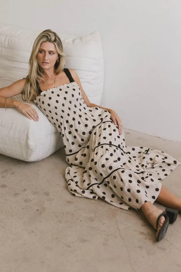 Dresses Women Bohme Matilda Polka Dot Midi Dress