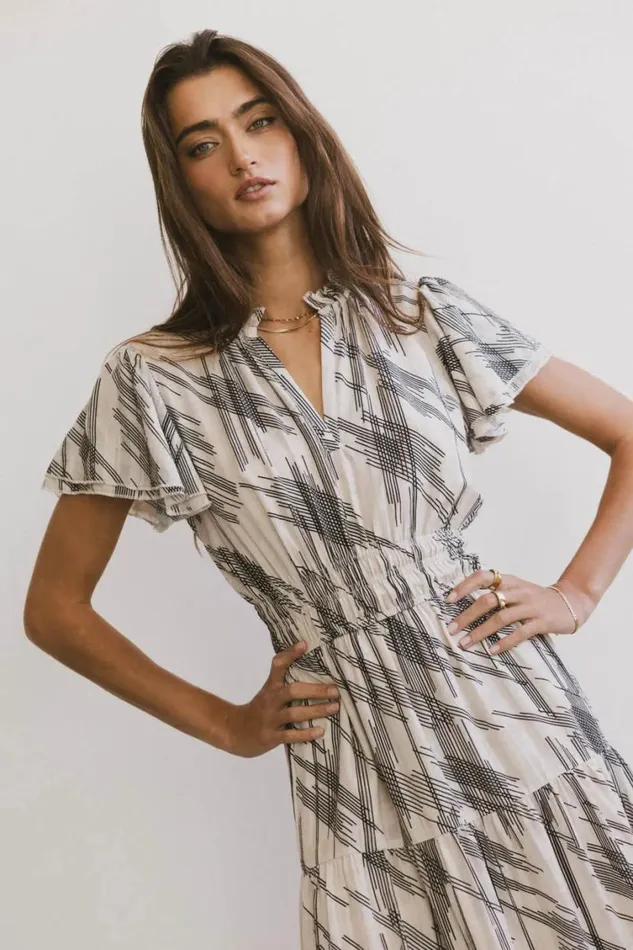 Dresses Women Bohme Mikaela Abstract Midi Dress