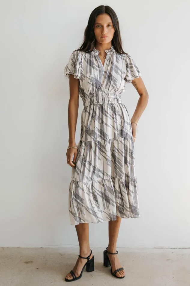 Dresses Women Bohme Mikaela Abstract Midi Dress