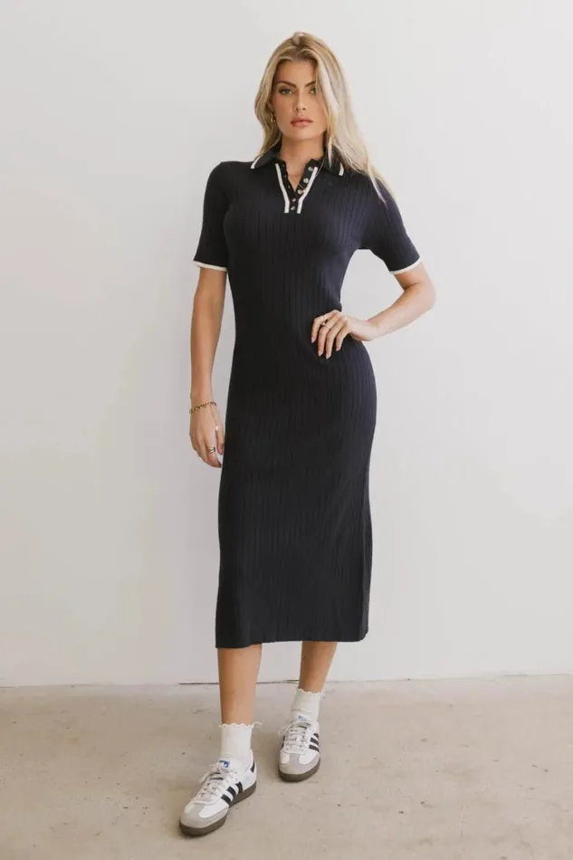 Dresses Women Bohme Posie Ribbed Knit Midi Dress