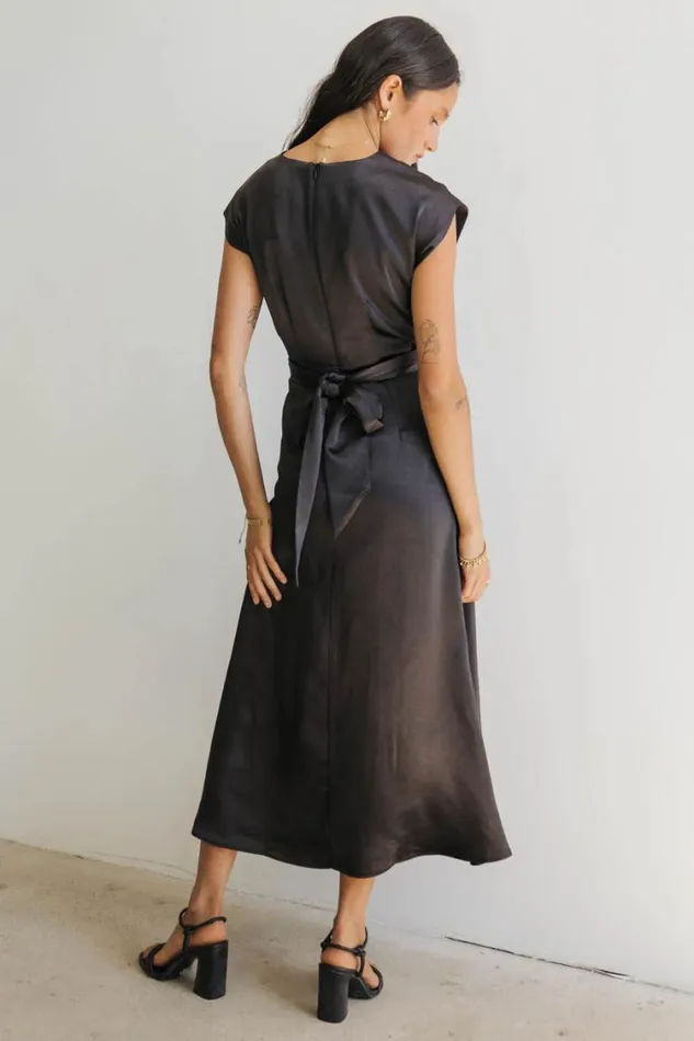 Dresses Women Bohme Rosalind Midi Dress In Black Black