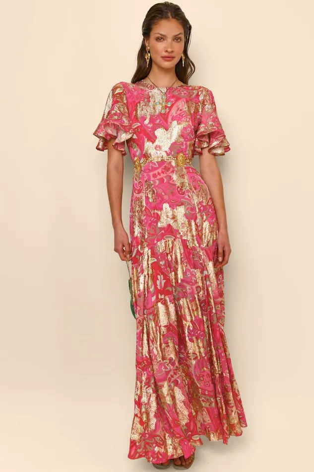 Dresses Women RIXO Dina Grace Paisley Jewel Dresses Women RIXO Dina Grace Paisley Jewel