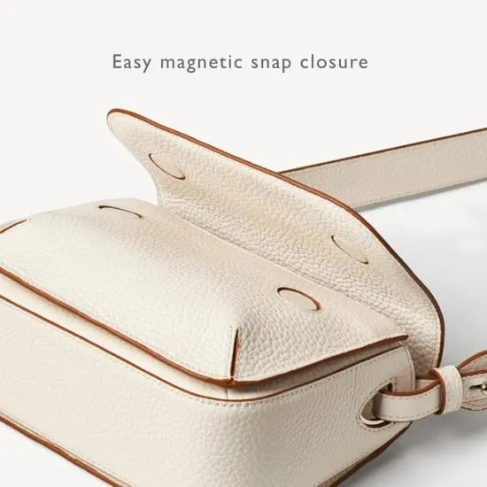 Ella Bag Ivory Pebble Women Aspinal Of London Shoulder