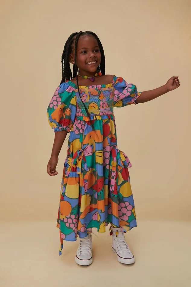 Fruit Landscape Kids Dress Women FARM Rio Gifts