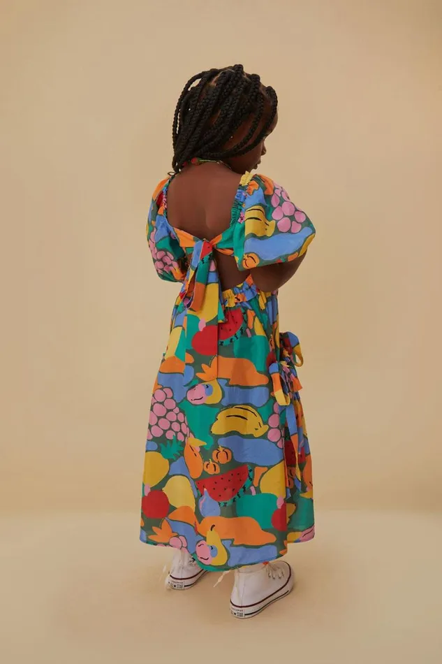 Fruit Landscape Kids Dress Women FARM Rio Gifts