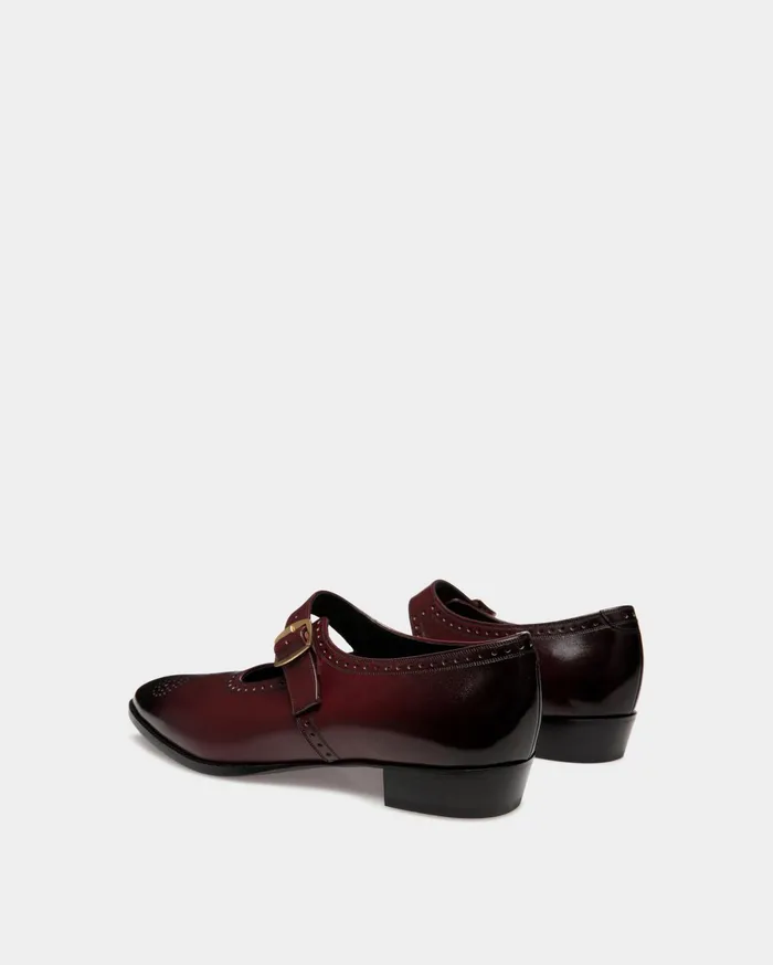 Glendale MaryJane In Andorra Leather Women Bally Flats and Moccasins