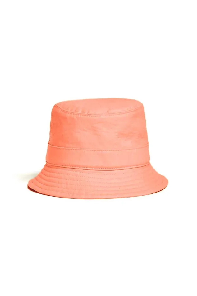 Hats Women Gabriela Hearst Bucket Hat In Watermelon Tourmaline Linen