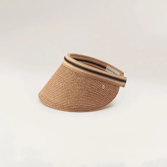 Helen Kaminski Visors Bianca 12 Nougatblack Stripe 8211 Hats