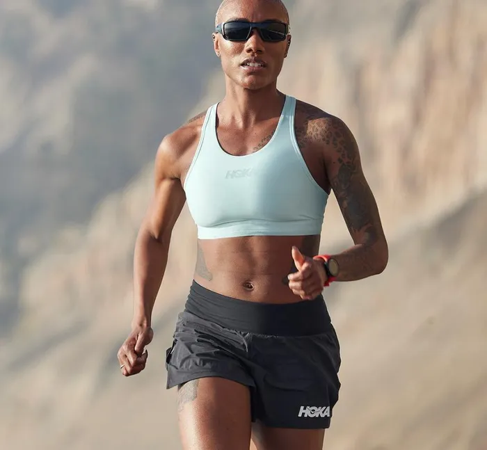 HOKA ONE ONE Bottoms Performance Woven 4034 Short Black 8211 Women