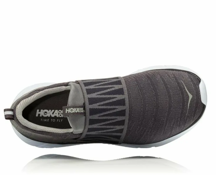 HOKA ONE ONE Road Running Hupana Slip Nine Iron Steel Grey 8211 Women